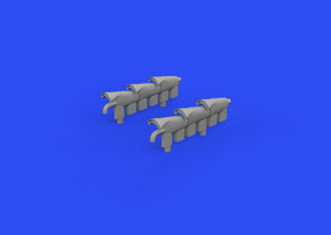 Eduard 672250 Spitfire Mk. Vc exhaust stacks for Airfix 1/72 – immagine 2