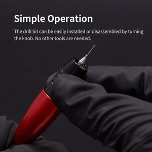 DSPIAE AT-VHDS Aluminum Alloy Hand Drill 0.3-3.2mm / wiertarka z wiertłami – Bild 6