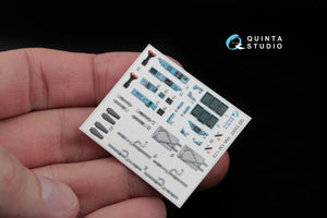 Quinta Studio QD72007 Yak-130 3D-Printed &amp;amp; coloured Interior on decal paper (for Zvezda kit) 1/72 – imagen 4