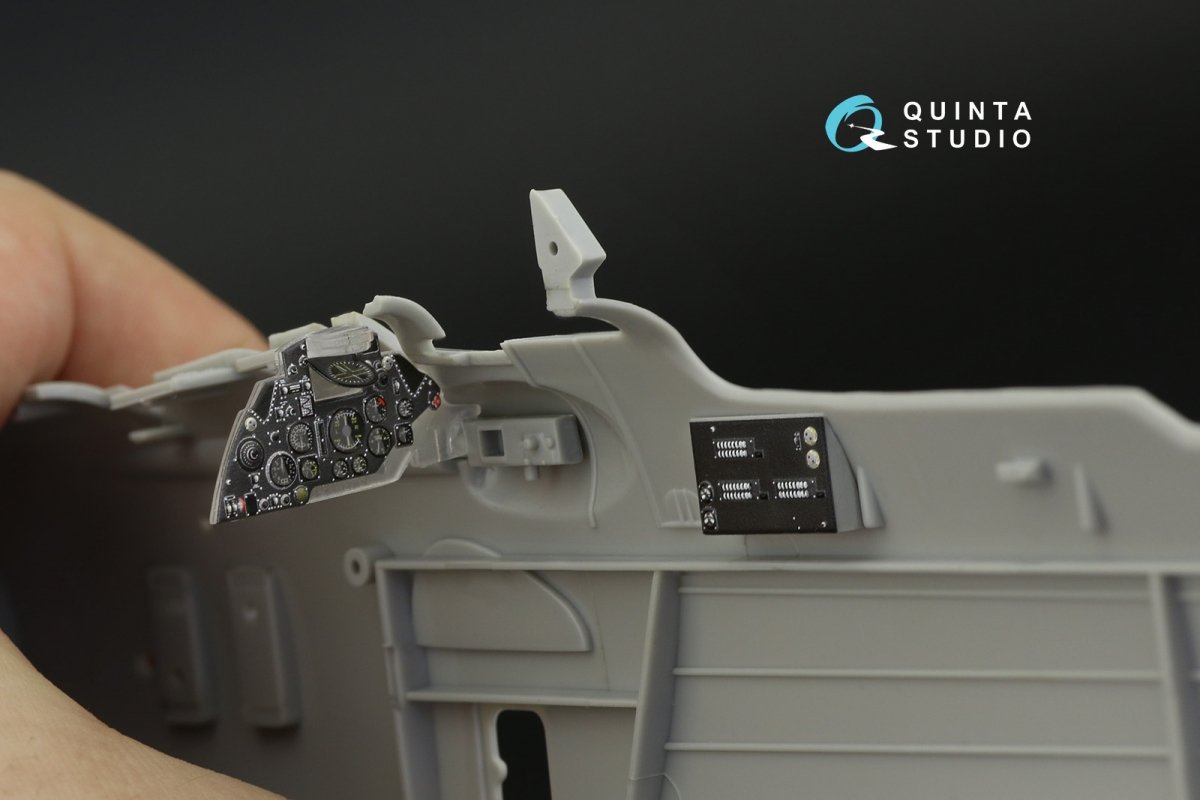 Intérieur imprimé en 3D et coloré sur papier décalcomanie Quinta Studio QD32115 Fairey Swordfish Mk.I (Trumpeter) 1/32  – image 10