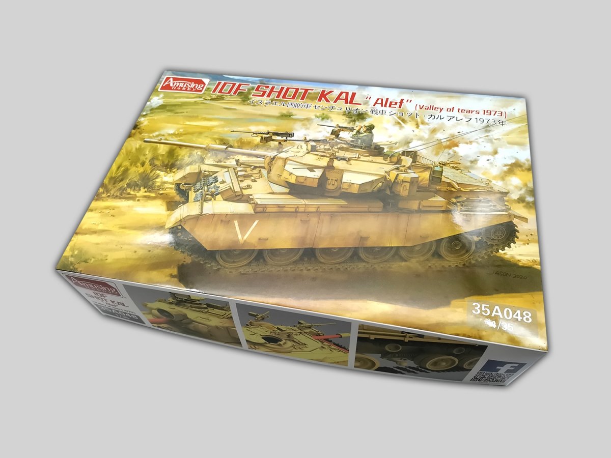 Amusing Hobby 35A048 IDF Shot Kal &amp;quot;Alef&amp;quot; &amp;quot;Valley of Tears 1973&amp;quot; 1/35 – immagine 2