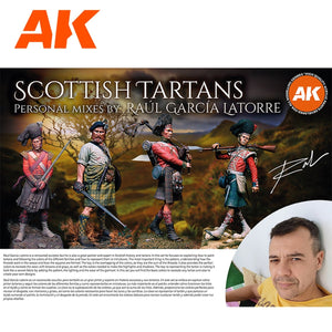 AK Interactive AK11766 SIGNATURE SET – RAÚL GARCÍA LATORRE – ÉCOSSAIS TARTANS PEINTURES 18 x 17 ml – image 4