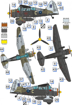 Dora Wings 72023 Westland Lysander Mk.III 1/72 – image 3