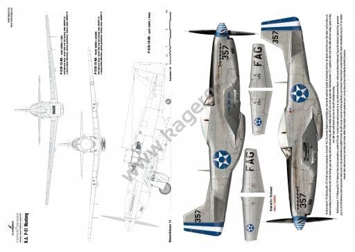 Kagero 7028 North American P-51 Mustang B/C/D/K models EN/PL – Bild 2