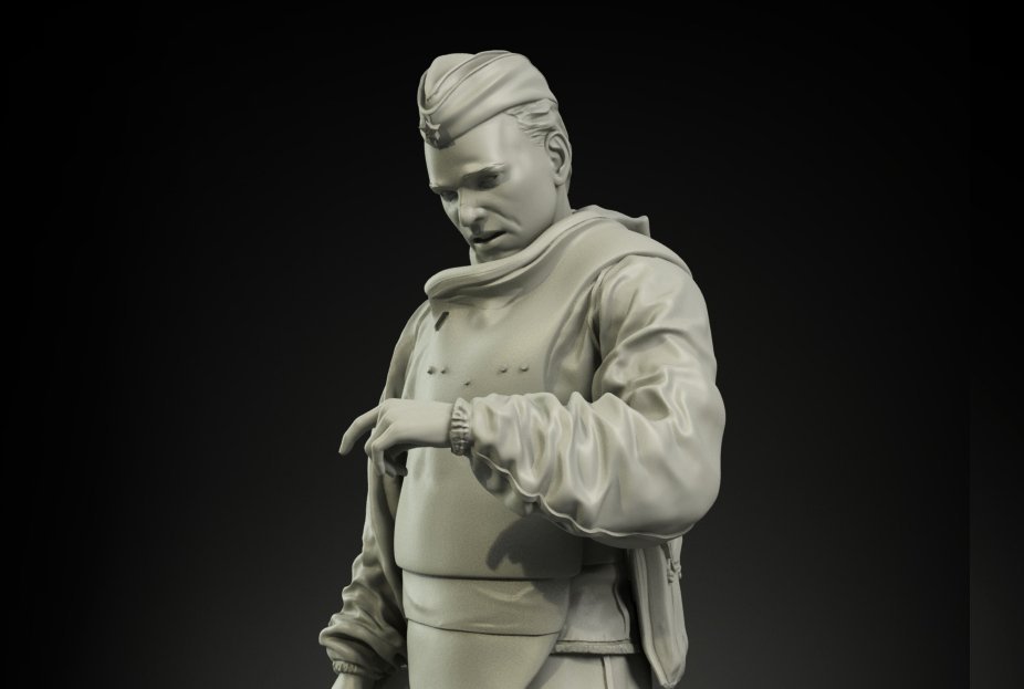 Panzer Art FI35-036 Soviet assault engineers officer 1/35 – Bild 4