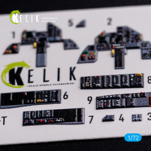 KELIK K72088 AMX-T interior 3D decals for Italeri kit 1/72 – Bild 5
