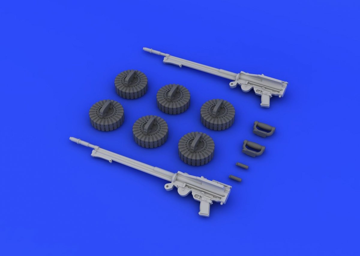Eduard 632054 Lewis Mk. III WW1 gun 1/32 Hasegawa – Bild 2
