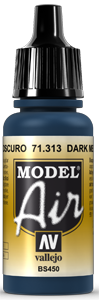 Vallejo 71313 Bleu Médit foncé