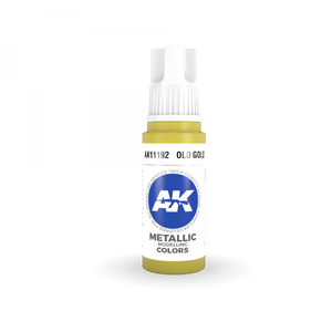 AK Interactive AK11192 OLD GOLD – METALLIC 17ml – imagen 2
