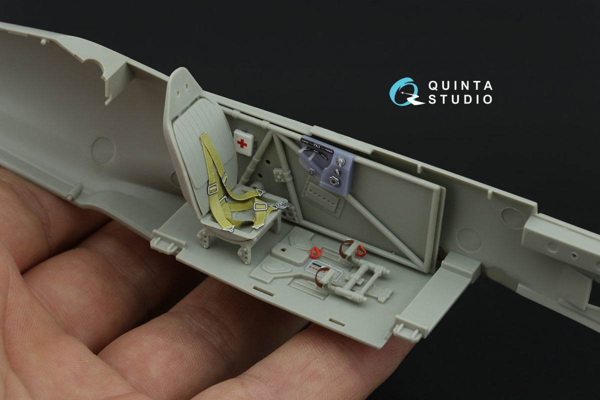 Quinta Studio QD+32241 MiG-3 3D-Printed &amp;amp; coloured Interior on decal paper (Trumpeter) (with 3D-printed resin parts) 1/32 – Bild 11