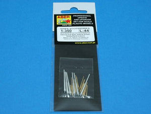 Aber 350L-44 Set of barrels 280mm x 6; 150mm x 8; 105mm x 6 for Admiral Graf Spee class battleships 1/350 – image 5