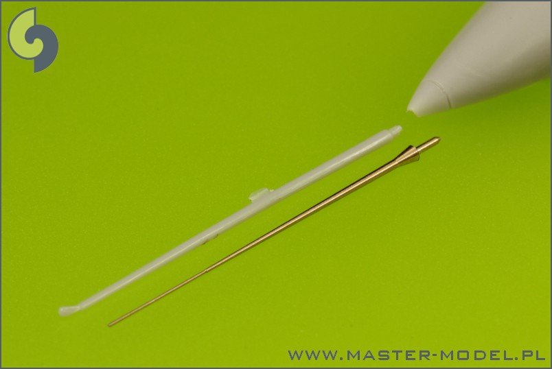 Master AM-48-073 SAAB 35 Draken (mid and late versions) - Pitot Tubes &amp;amp; Angle Of Attack probe 1/48 – zdjęcie 2