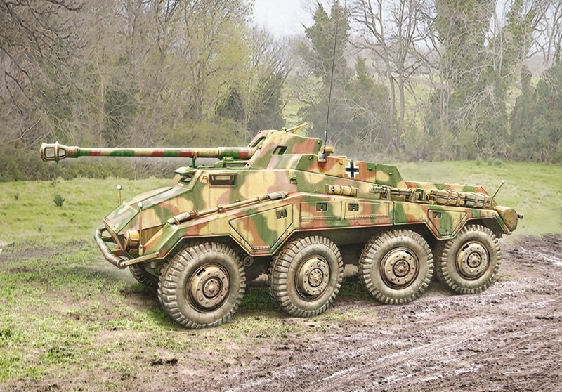 Italeri 7047 Sd. Kfz. 234/4 1/72 – imagen 2