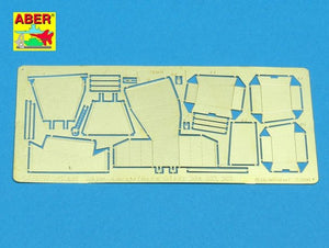 Aber 35A085 Right stowage bin for Sd Kfz. 250 ,252 ,253 1/35