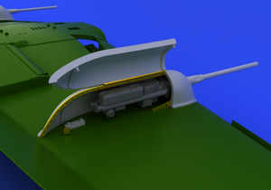 Eduard 648246 Bf 109 cannon pods 1/48 EDUARD