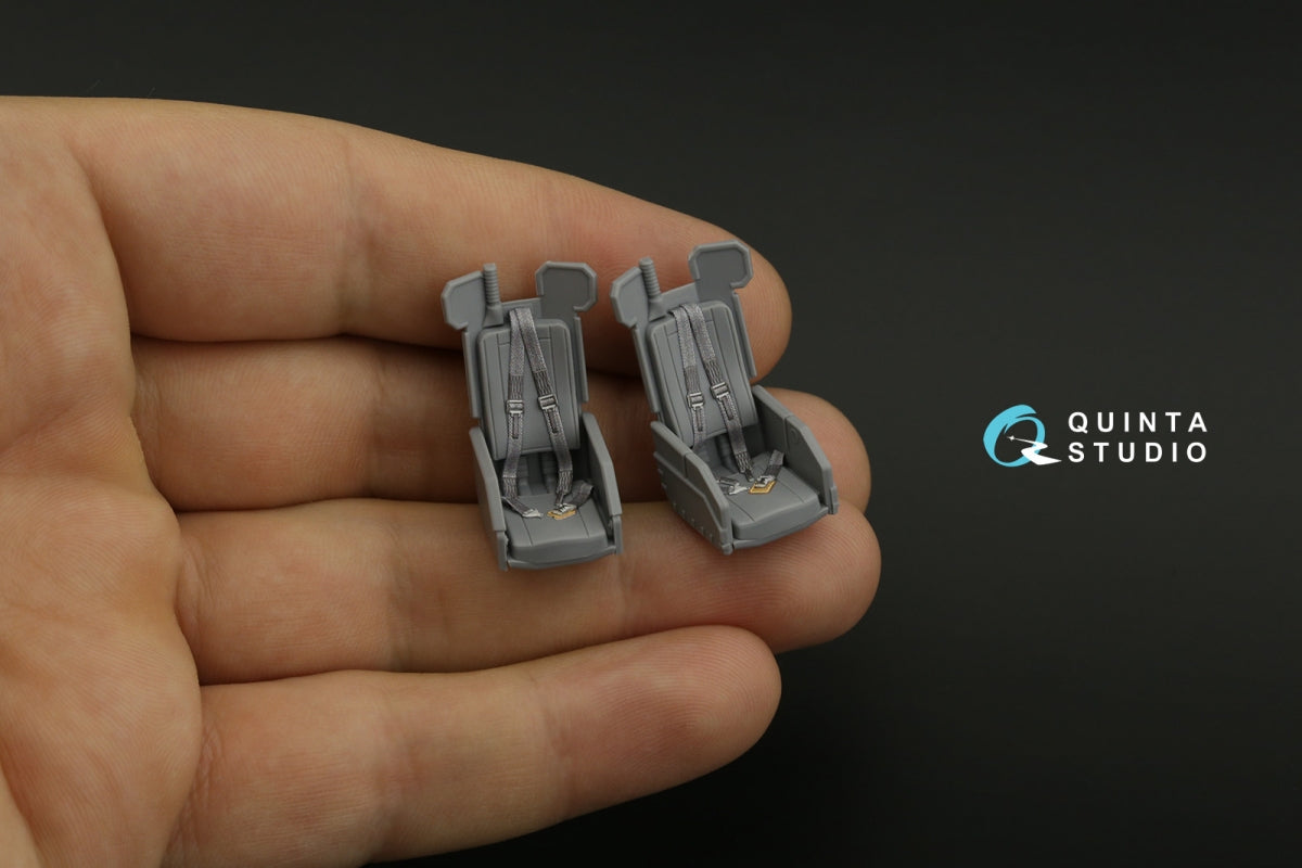 Quinta Studio QD35112 AH-1G Cobra 3D-Printed &amp;amp; coloured Interior on decal paper (ICM) 1/35 – Bild 11