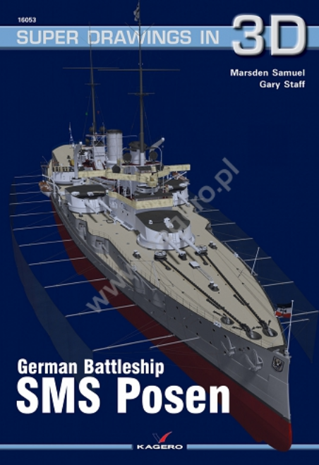 Kagero 16053 Cuirassé allemand SMS Posen EN 
