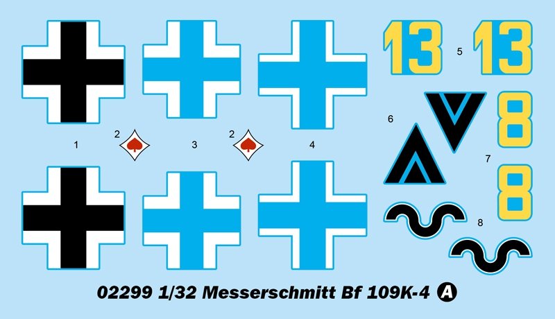 Trumpeter 02299 Messerschmitt Bf 109K-4 – Bild 6