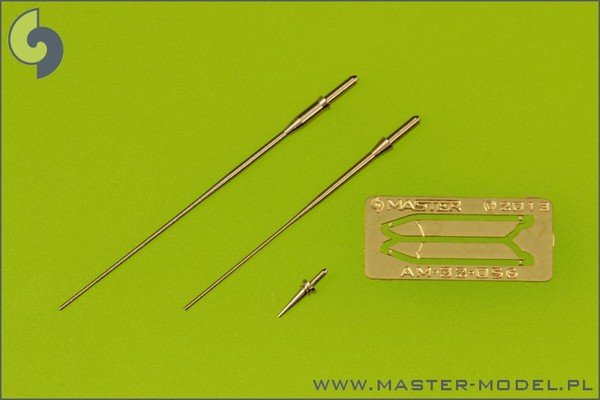 Master AM-32-056 SAAB JAS 39 Gripen - Pitot Tubes & Angle Of Attack probes 1/32