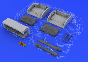 Eduard 648049 MiG-21 wheel wells 1/48 (EDUARD) – zdjęcie 7