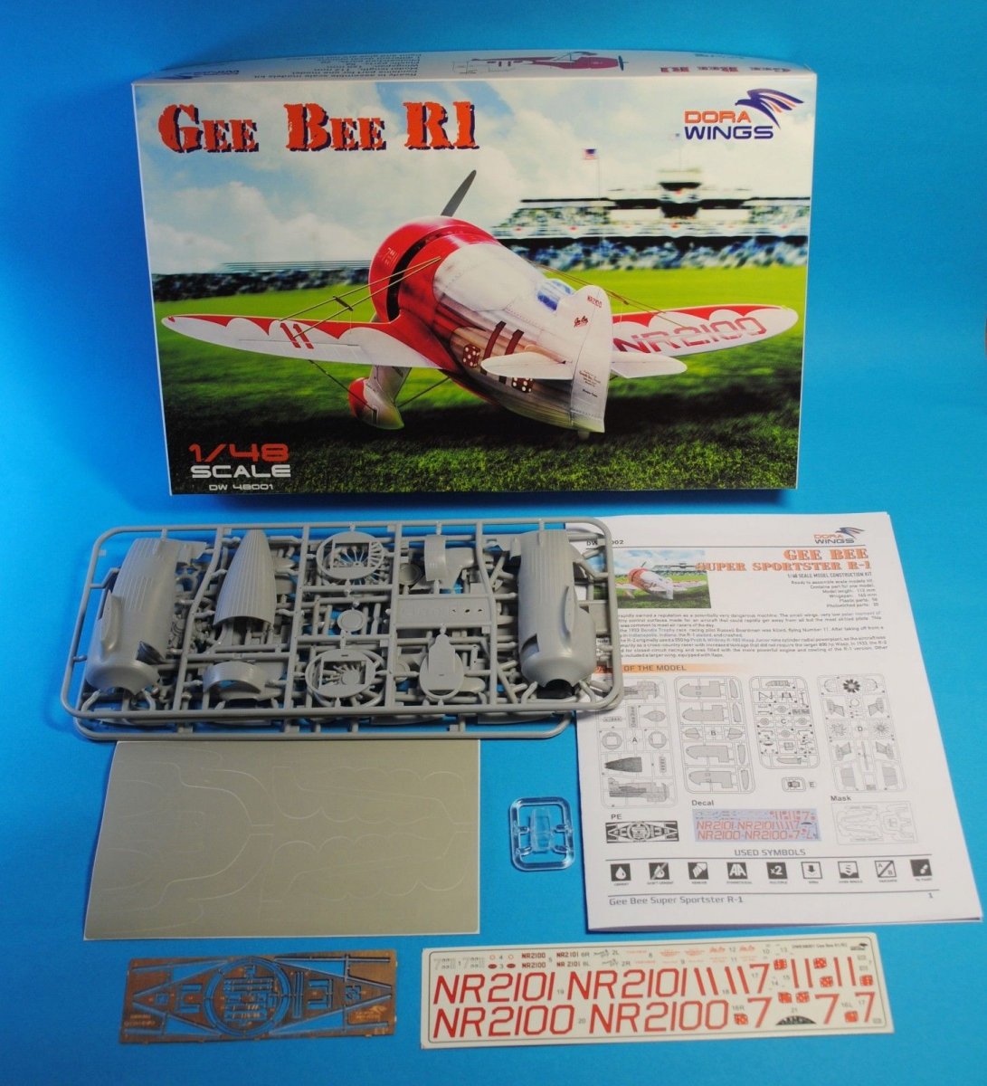 Dora Wings 48002 Gee Bee Super Sportster R-1 1/48 – immagine 3