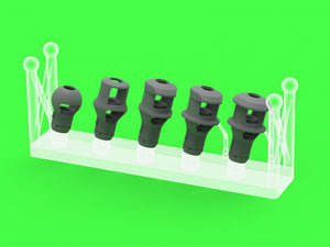 Master GM-72-039 Muzzle brake set for German 7.5cm PaK/KwK/StuK 40 guns (5 types) 1/72 – image 2