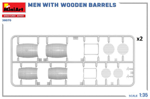 MiniArt 38070 MEN WITH WOODEN BARRELS 1/35 – imagen 6