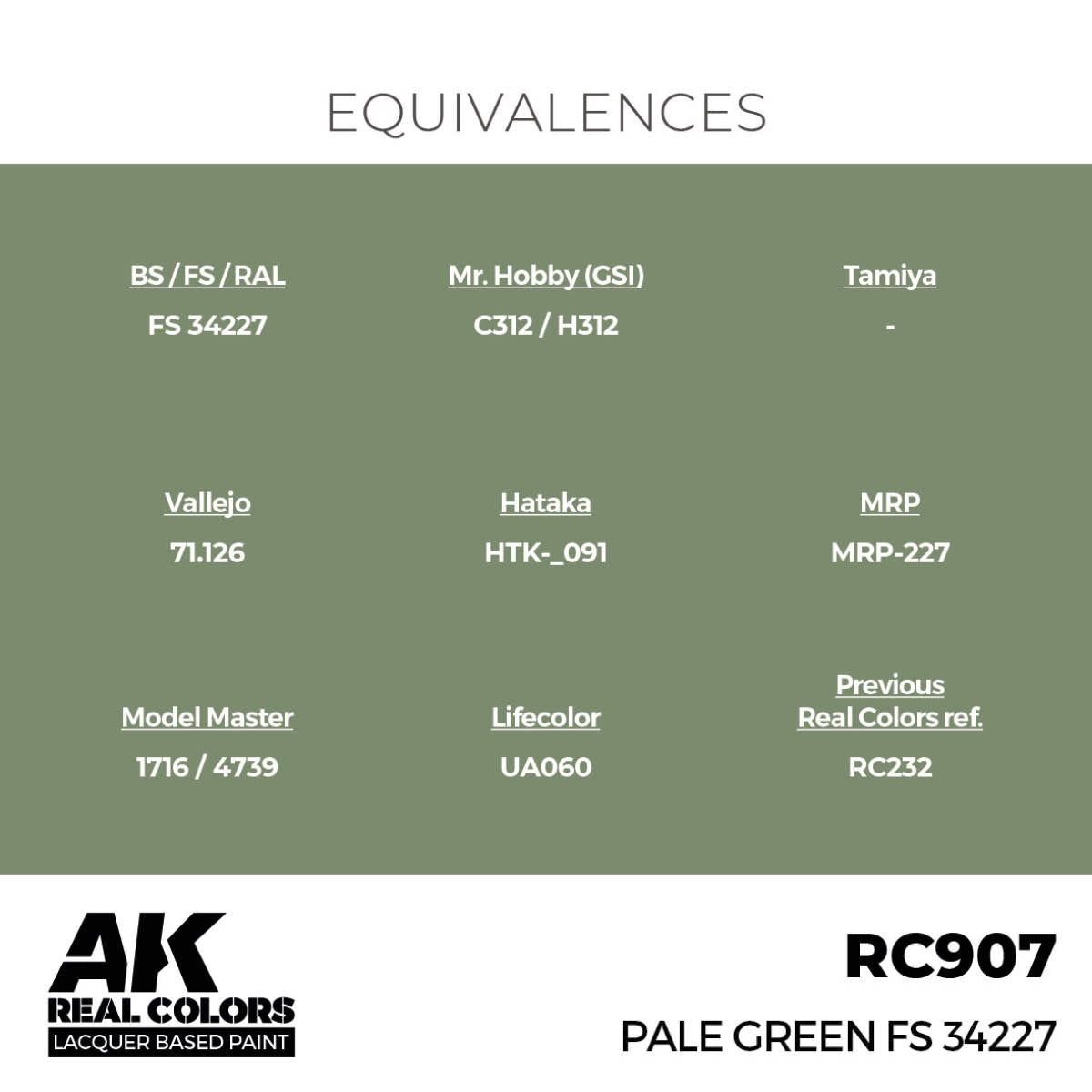 AK Interactive RC907 Vert pâle FS 34227 17 ml – image 3