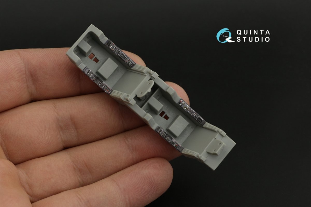 Intérieur imprimé en 3D et coloré sur papier décalcomanie Quinta Studio QD48117 Mirage 2000N (Kinetic) 1/48 – image 7