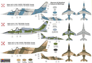 Kovozavody Prostejov KPM0265 Alpha Jet A &amp;quot;Canadian Top Aces&amp;quot; 1/72 – image 2