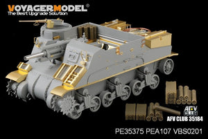 Voyager Model PE35375 WWII US M7 Priest Mid Production w/Ammunition case/telephone set for DRAGON 6637 1/35 – image 2