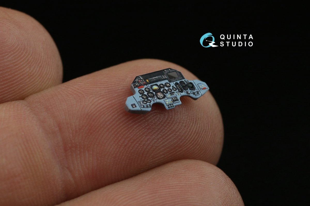 Quinta Studio QD72033 Su-33 Intérieur imprimé et coloré en 3D sur papier décalque (Zvezda) 1/72 – image 12