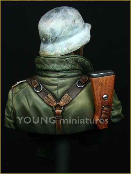Young Miniatures YM1825 Infanterie allemande Front russe Seconde Guerre mondiale 1/10  – image 5