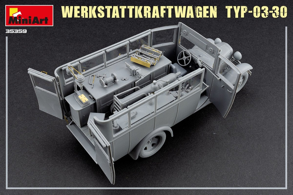 MiniArt 35359 WERKSTATTKRAFTWAGEN TYP-03-30 1/35 – immagine 14