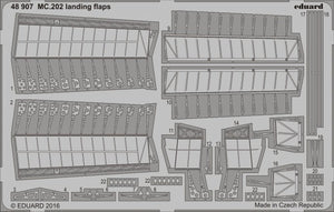 Eduard 48907 MC.202 landing flaps EDUARD, HASEGAWA 1/48