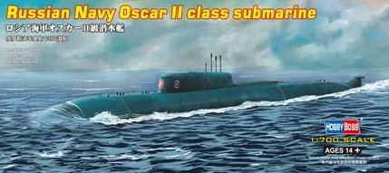 Hobby Boss 87021 Sous-marin SSGN Koursk de la marine russe, classe Oscar II, échelle 1/700