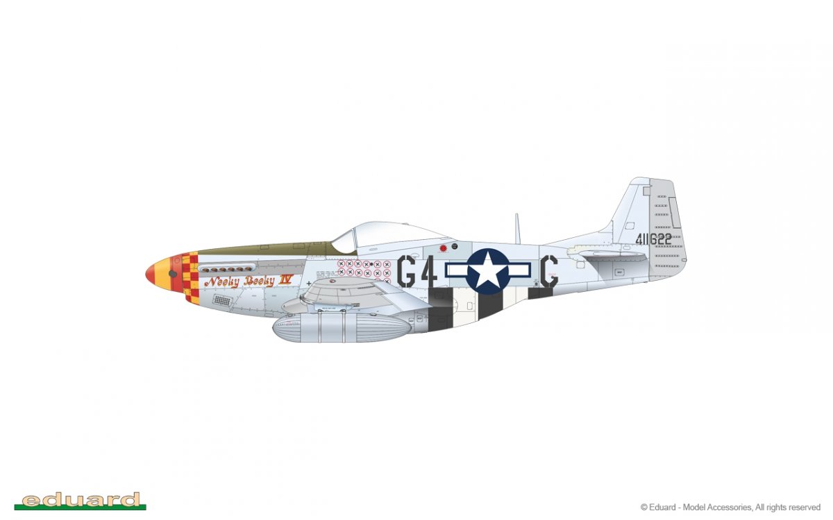 Eduard 82105 P-51K Mustang 1/48 – Bild 12