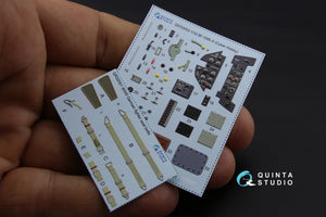 Quinta Studio QD32053 Bf 109E-4 3D-Printed &amp;amp; coloured Interior on decal paper (for Cyber-hobby/Dragon kit) 1/32 – Bild 3