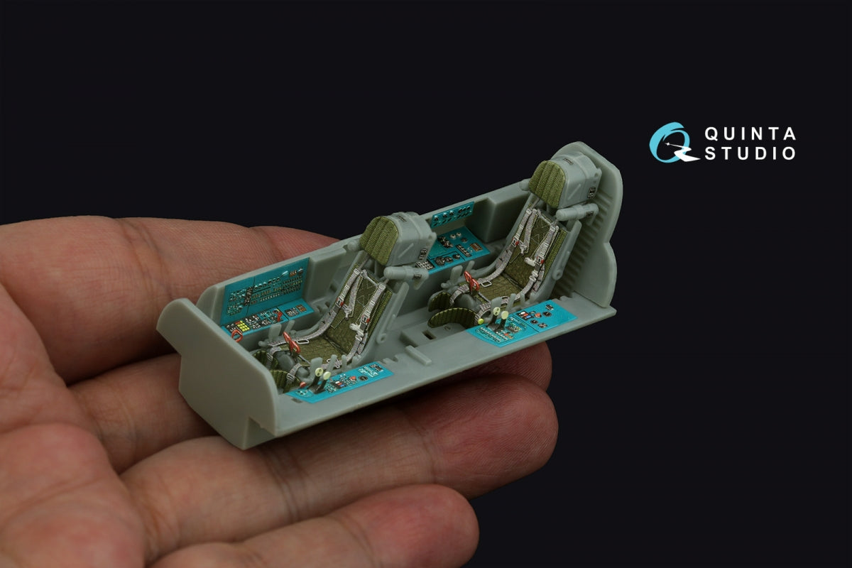 Quinta Studio QD48505 MiG-31BM 3D-Printed &amp;amp; coloured Interior on decal paper (Hobby Boss) 1/48 – Bild 9