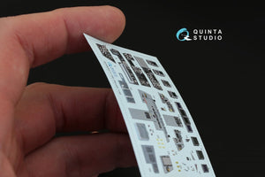 Quinta Studio QD48052 F-15E 3D-Printed &amp;amp; coloured Interior on decal paper (for Revell kit) 1/48 – Bild 5