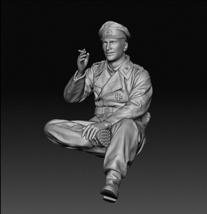 Das Werk DW16007 German Tank Commander 1/16 – immagine 2
