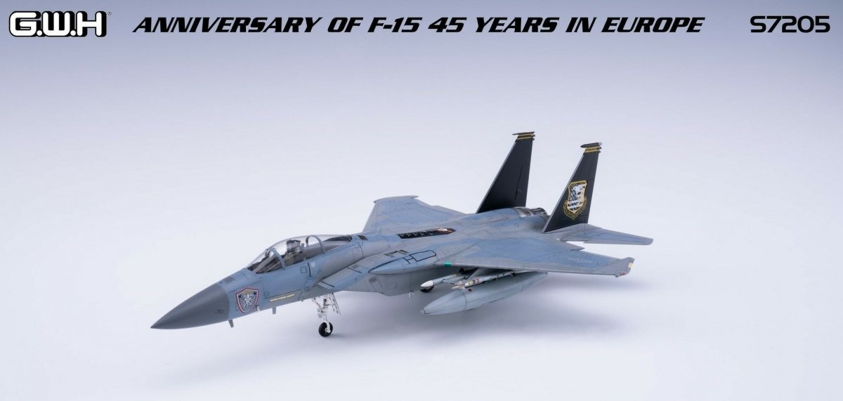 Great Wall Hobby S7205 Anniversery of F-15C Eagle Limited Edition - &amp;quot;45 Years in Europe&amp;quot; 1/72 – image 2