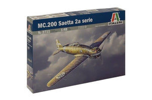 Italeri 2711 Macchi MC.200 Saetta 2a serie 1/48 – Bild 2