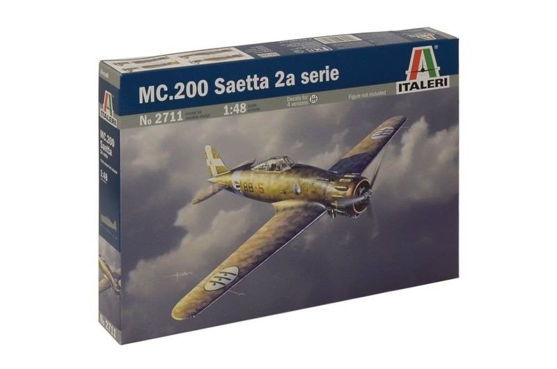 Italeri 2711 Macchi MC.200 Saetta 2a serie 1/48 – Bild 2