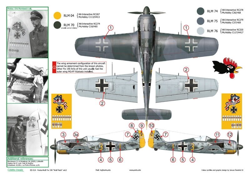 Exito ED72014 Wulf Pack 2 1/72 – imagen 2