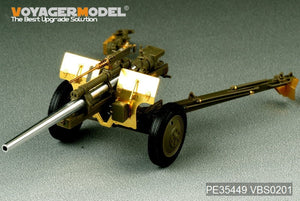 Voyager Model PE35449 WWII US 3inch M5 ATG/w M1 or 105mm Howitzer M2A1Carriage 2in1 For AFV CLUB 35S64 and 35160 1/35 – imagen 2