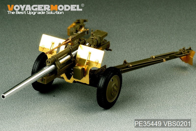 Voyager Model PE35449 WWII US 3inch M5 ATG/w M1 or 105mm Howitzer M2A1Carriage 2in1 For AFV CLUB 35S64 and 35160 1/35 – imagen 2