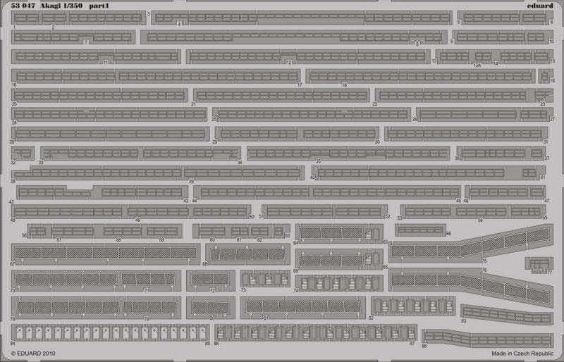 Eduard 53047 Akagi 1/350 Hasegawa – immagine 3