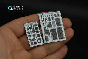 Quinta Studio QDS-48395 F-14A 3D-Printed &amp;amp; coloured Interior on decal paper (Hobby Boss) (Small version) 1/48 – Bild 6