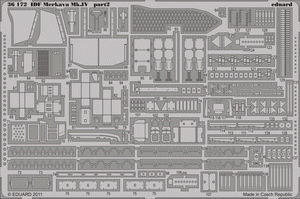 Eduard 36172 IDF Merkava Mk. IV 1/35 Hobby Boss – imagen 2
